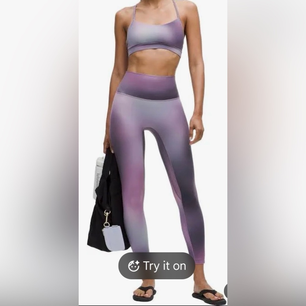 lululemon athletica align high rise 25” AHPM AURORA HAZE PURPLE